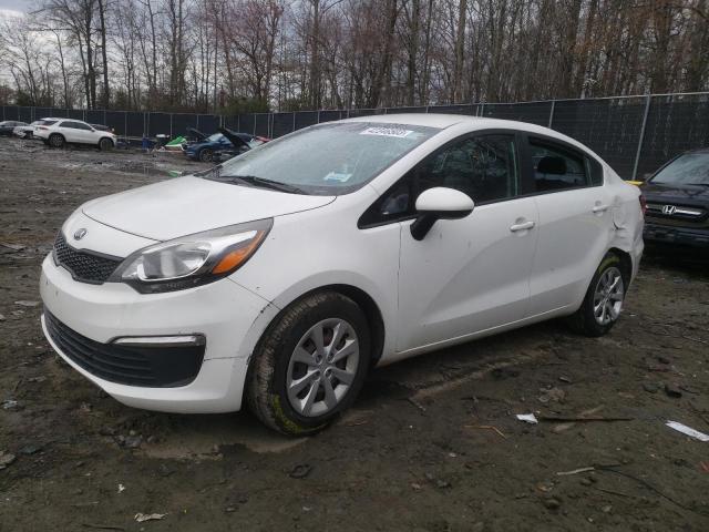 KIA RIO LX 2016 with VIN KNADM4A30G6598536 - Photo from auction