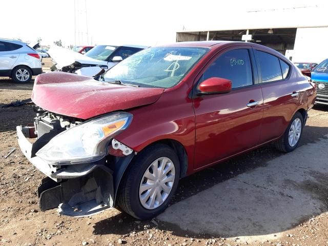 NISSAN VERSA S 2016 with VIN 3N1CN7AP1GL879981 - Photo from auction