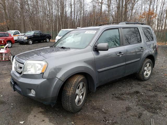 HONDA PILOT EXL 2011 with VIN 5FNYF4H58BB095954 - Photo from auction
