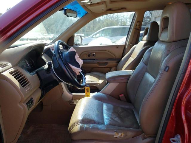 Photo 7 from auction – 2005 HONDA PILOT EXL with VIN 5FNYF18665B029608