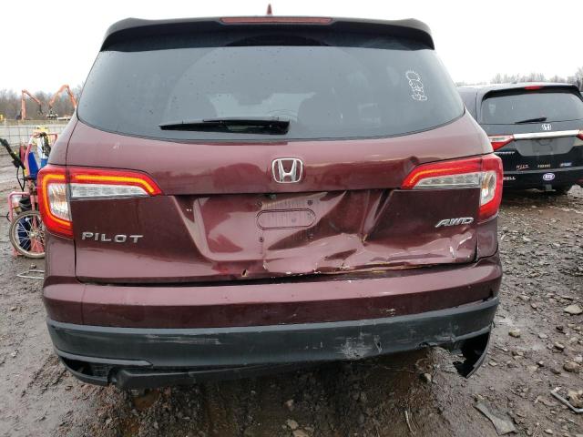 Photo 6 from auction – 2019 HONDA PILOT LX with VIN 5FNYF6H19KB009477