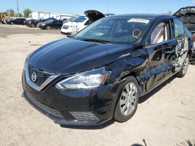 NISSAN SENTRA S 2016 with VIN 3N1AB7AP4GL639405 - Photo from auction