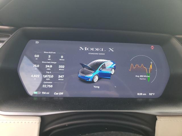 Photo 9 from auction – 2019 TESLA MODEL X with VIN 5YJXCAE20KF184849