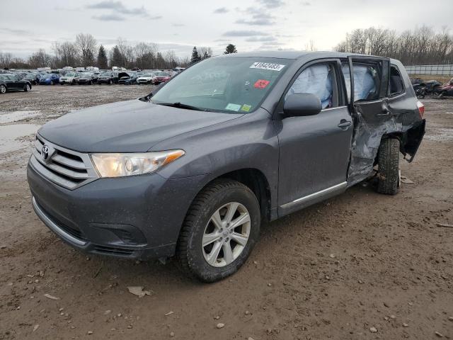 TOYOTA HIGHLANDER 2013 with VIN 5TDBK3EH4DS245664 - Photo from auction