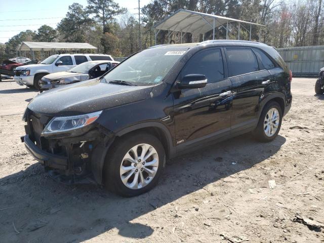 KIA SORENTO EX 2014 with VIN 5XYKUDA72EG471780 - Photo from auction