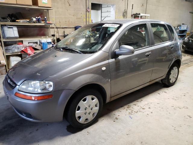 CHEVROLET AVEO BASE 2007 with VIN KL1TD66677B790208 - Photo from auction