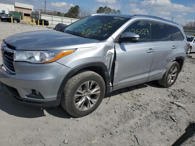 TOYOTA HIGHLANDER 2014 with VIN 5TDKKRFH2ES007458 - Photo from auction