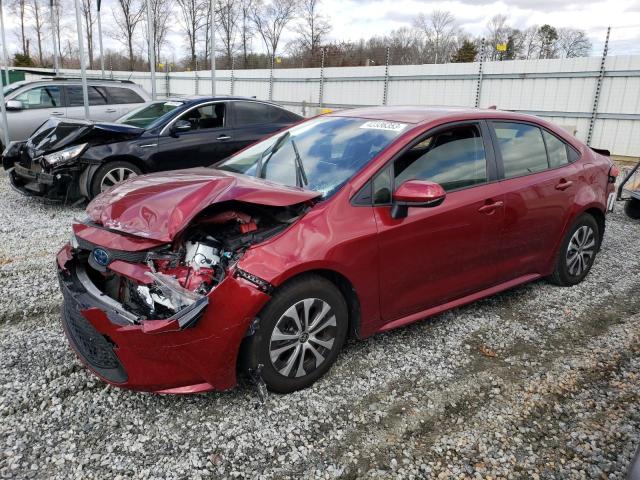 Photo 1 from auction – 2022 TOYOTA COROLLA LE with VIN JTDEAMDE9NJ043432