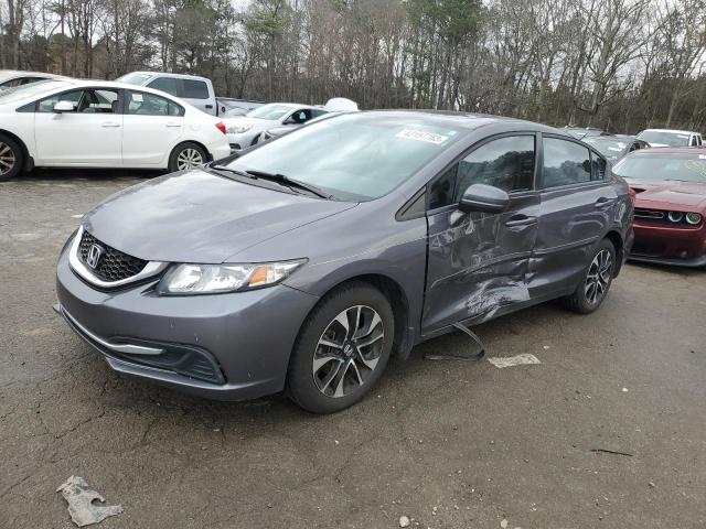 HONDA CIVIC EX 2014 with VIN 19XFB2F80EE057200 - Photo from auction