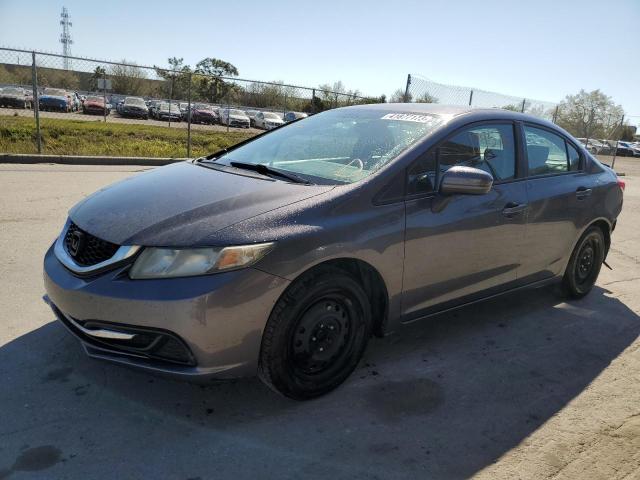 HONDA CIVIC LX 2015 with VIN 19XFB2F57FE111602 - Photo from auction