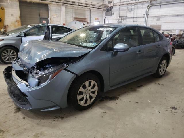 TOYOTA COROLLA LE 2022 with VIN JTDEPMAE7N3022831 - Photo from auction