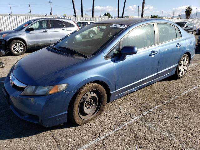 HONDA CIVIC LX 2010 with VIN 19XFA1F54AE042907 - Photo from auction