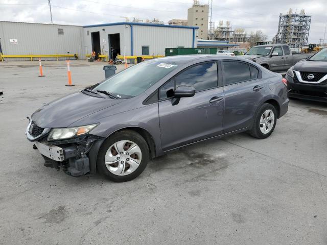 HONDA CIVIC LX 2015 with VIN 19XFB2F58FE018992 - Photo from auction