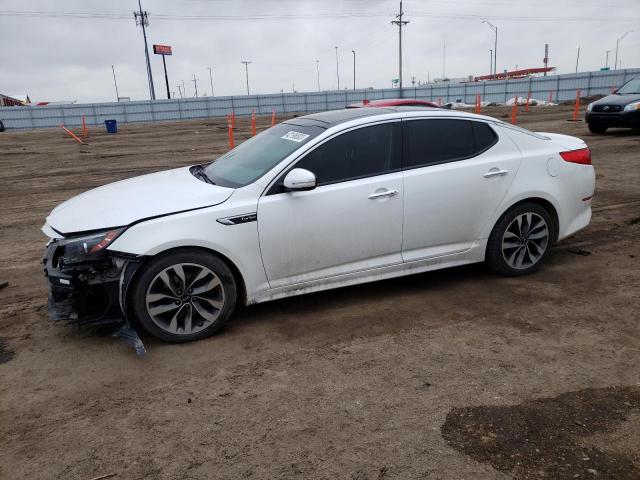 KIA OPTIMA SX 2015 with VIN 5XXGR4A67FG418125 - Photo from auction