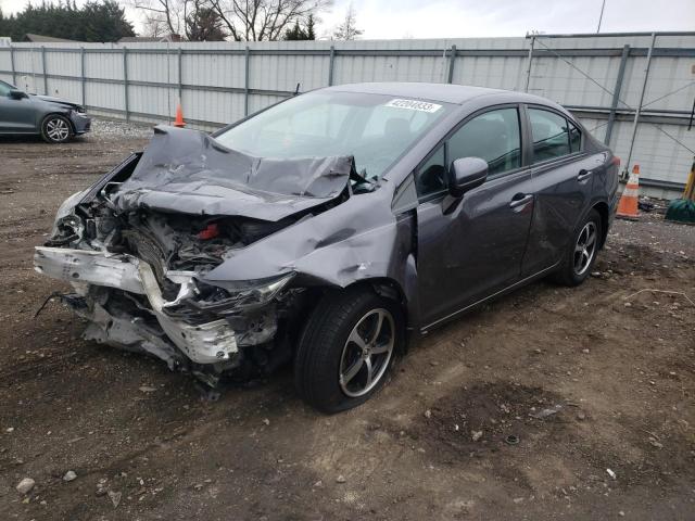 HONDA CIVIC SE 2015 with VIN 19XFB2F70FE263108 - Photo from auction