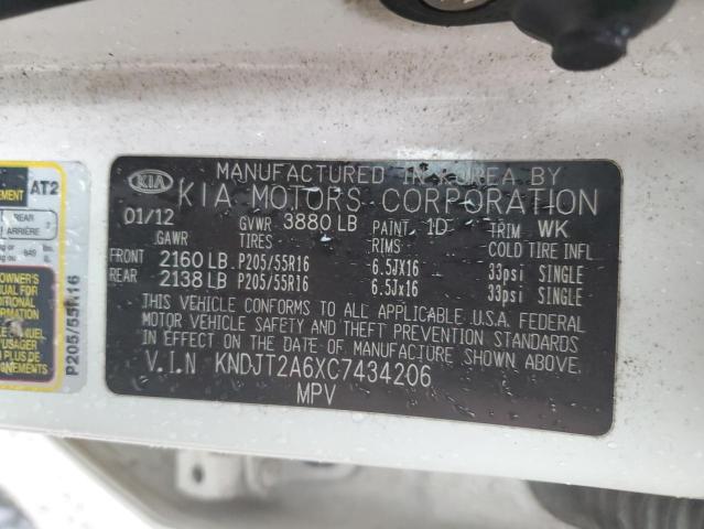 Photo 14 from auction – 2012 KIA SOUL + with VIN KNDJT2A6XC7434206