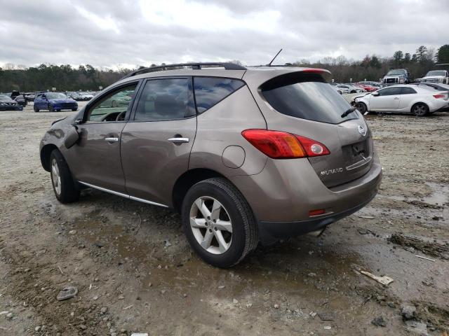 Photo 2 from auction – 2009 NISSAN MURANO S with VIN JN8AZ18W29W159710