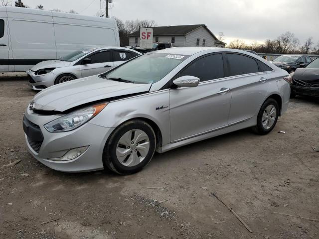 HYUNDAI SONATA 2015 with VIN KMHEC4A40FA135242 - Photo from auction
