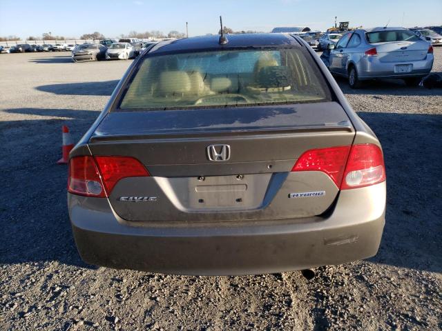 Photo 6 from auction – 2007 HONDA CIVIC HYBR with VIN JHMFA36267S027637