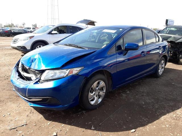 HONDA CIVIC LX 2015 with VIN 2HGFB2F50FH540473 - Photo from auction