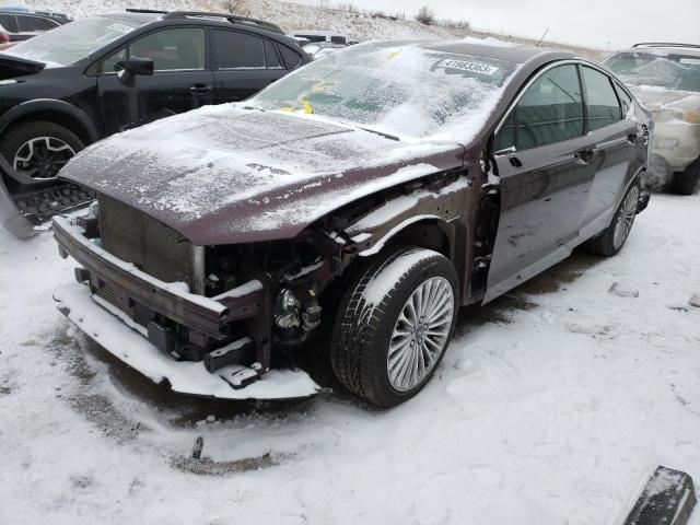 FORD FUSION TIT 2013 with VIN 3FA6P0D90DR343823 - Photo from auction