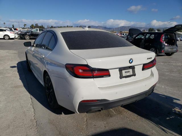 Photo 2 from auction – 2021 BMW 540 I with VIN WBA53BJ01MWX03288