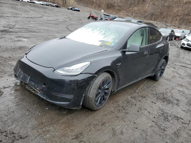 TESLA MODEL Y 2020 with VIN 5YJYGDEE1LF014828 - Photo from auction
