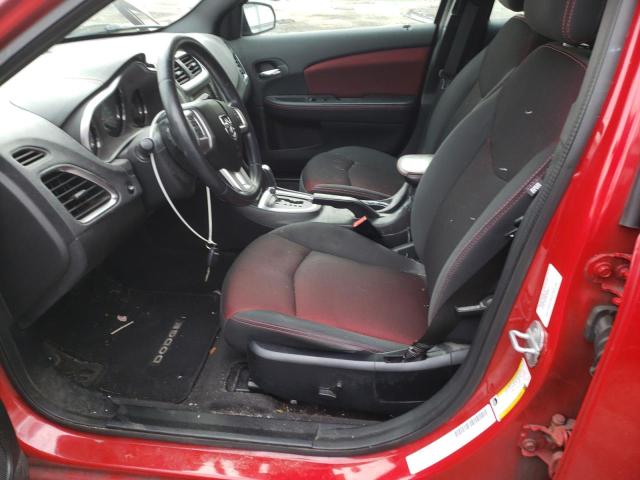 Photo 7 from auction – 2012 DODGE AVENGER SX with VIN 1C3CDZEG0CN238132