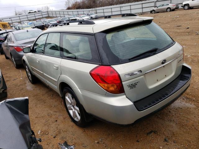 Photo 2 from auction – 2007 SUBARU OUTBACK OU with VIN 4S4BP62CX77345886