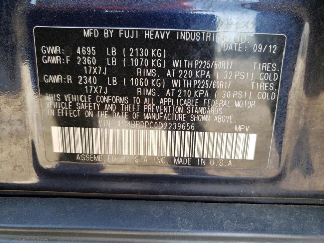 Снимка 14 от търг – 2013 SUBARU OUTBACK 3. с VIN 4S4BRDPC0D2239656