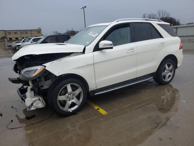 MERCEDES-BENZ ML 350 2014 with VIN 4JGDA5JB2EA355597 - Photo from auction
