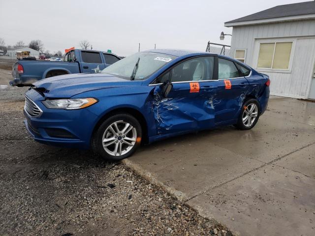 FORD FUSION SE 2018 with VIN 3FA6P0HD3JR196245 - Photo from auction