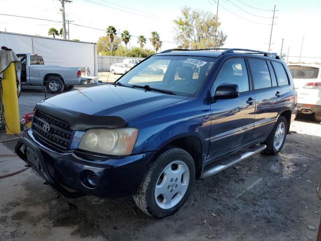 TOYOTA HIGHLANDER 2002 with VIN JTEHF21A620043146 - Photo from auction