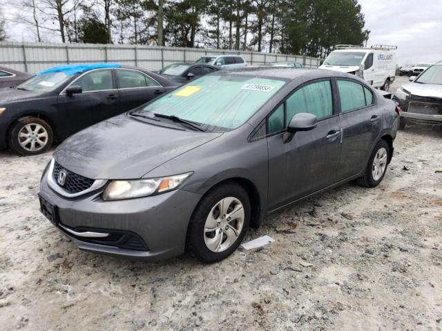 HONDA CIVIC LX 2013 with VIN 2HGFB2F52DH566733 - Photo from auction