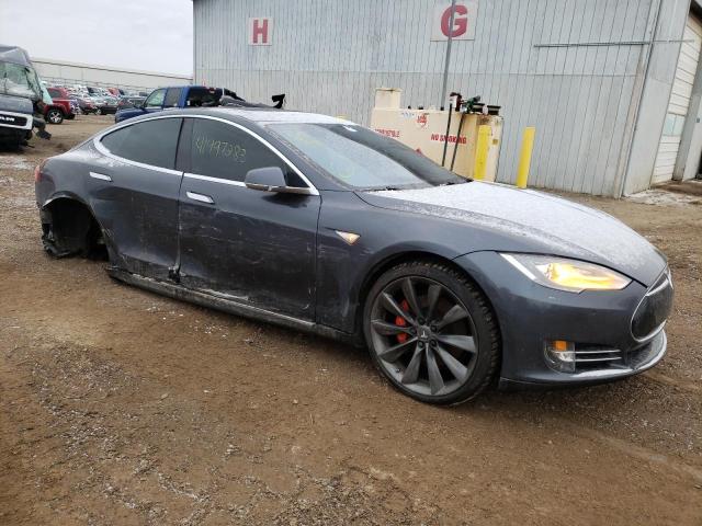 Photo 4 from auction – 2015 TESLA MODEL S P8 with VIN 5YJSA4H43FF084832
