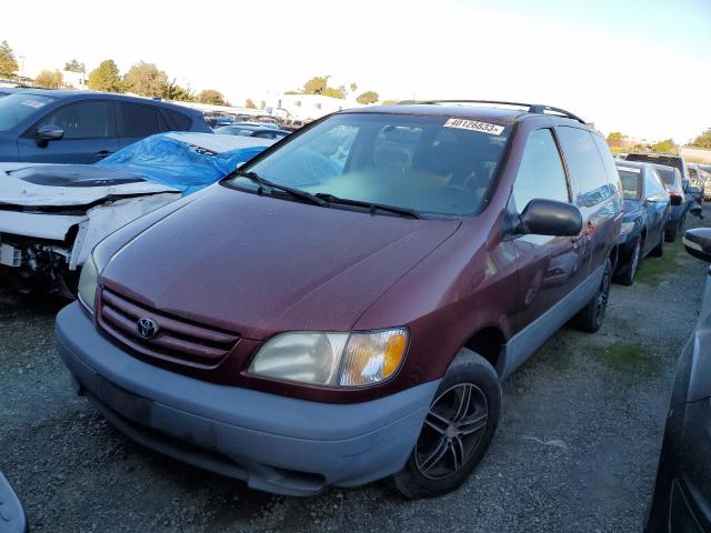 Photo 1 from auction – 2002 TOYOTA SIENNA LE with VIN 4T3ZF13C12U419636