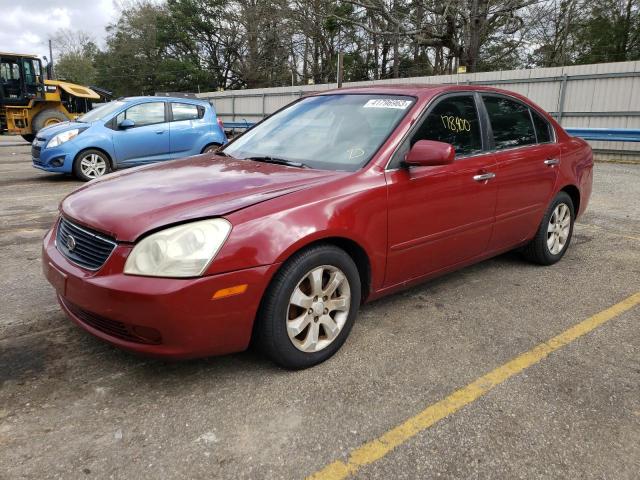 KIA OPTIMA LX 2008 with VIN KNAGE124285172922 - Photo from auction
