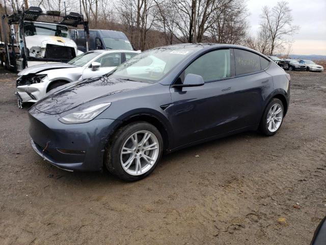 TESLA MODEL Y 2022 with VIN 7SAYGDEE0NF392645 - Photo from auction
