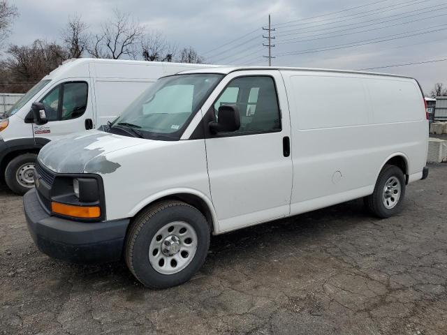 CHEVROLET EXPRESS G1 2011 with VIN 1GCSGAF47B1170518 - Photo from auction