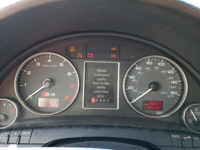 Photo 9 from auction – 2004 AUDI S4 with VIN WAUPL68E24A211271
