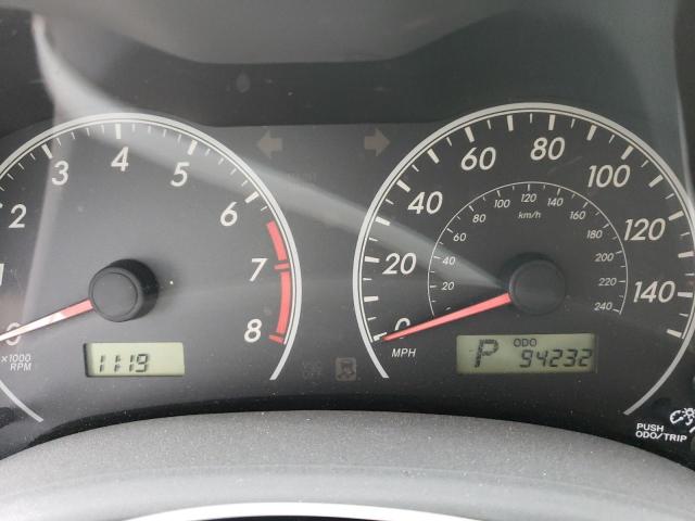 Photo 9 from auction – 2009 TOYOTA COROLLA BA with VIN JTDBL40EX9J002848