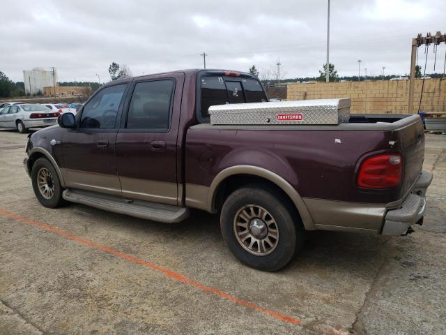 Photo 2 from auction – 2002 FORD F150 SUPER with VIN 1FTRW07L62KA74522