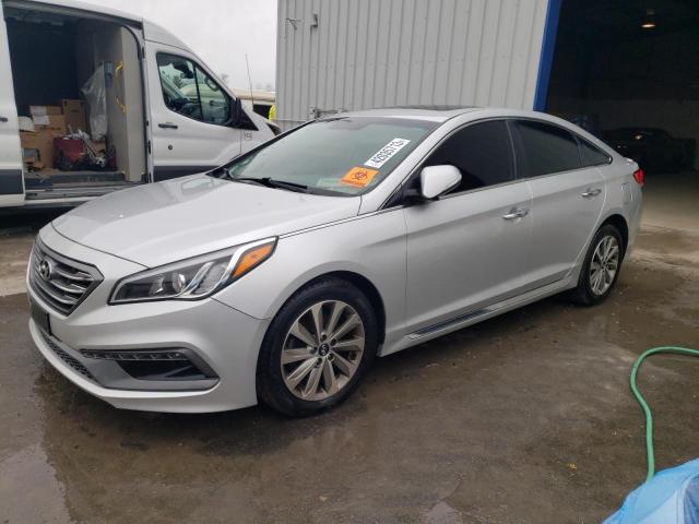 HYUNDAI SONATA SPO 2017 with VIN 5NPE34AF2HH547065 - Photo from auction