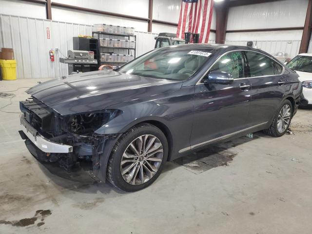 GENESIS G80 BASE 2017 with VIN KMHGN4JE9HU177616 - Photo from auction