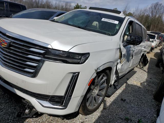 CADILLAC ESCALADE E 2021 with VIN 1GYS4MKL9MR397375 - Photo from auction