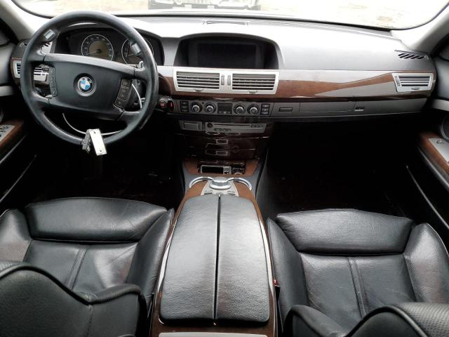Photo 8 from auction – 2007 BMW 750 with VIN WBAHN83547DT67932
