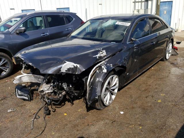AUDI A8 L QUATT 2012 with VIN WAURVAFDXCN005378 - Photo from auction