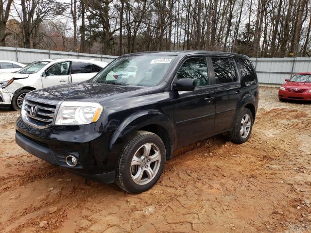 HONDA PILOT EXL 2014 with VIN 5FNYF3H56EB014237 - Photo from auction