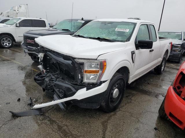 FORD F150 SUPER 2021 with VIN 1FTEX1EB9MKD58483 - Photo from auction