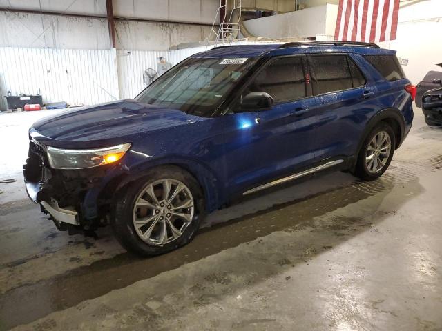 FORD EXPLORER X 2021 with VIN 1FMSK7DH5MGC49981 - Photo from auction